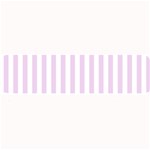 Vertical Stripes - White and Thistle Violet Medium Bar Mat