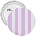 Vertical Stripes - White and Thistle Violet 3  Button