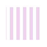 Vertical Stripes - White and Thistle Violet Greeting Card 5  x 7 