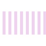 Vertical Stripes - White and Thistle Violet YOU ARE INVITED 3D Greeting Card (8x4)