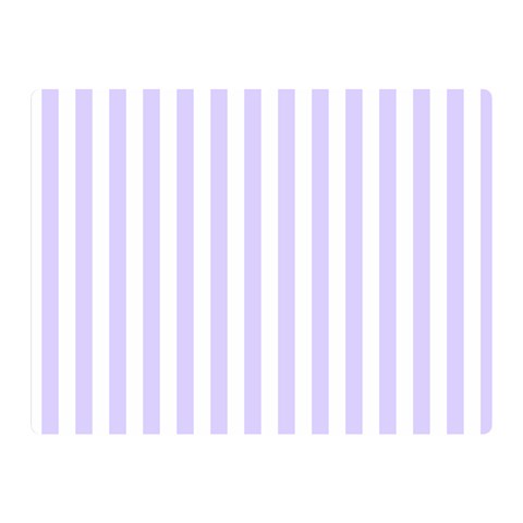 Vertical Stripes 35 x27  Blanket Back