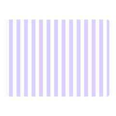 Vertical Stripes 35 x27  Blanket Back