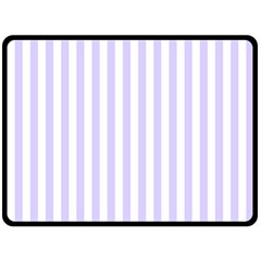 Vertical Stripes 80 x60  Blanket Back