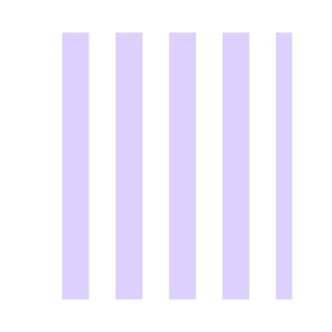 Vertical Stripes Back Cover