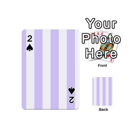 Vertical Stripes Front - Spade2