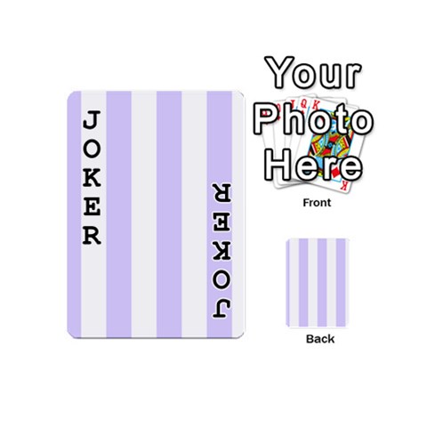 Vertical Stripes Front - Joker1