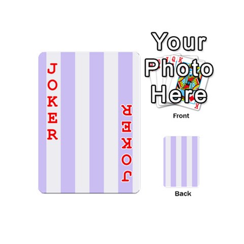Vertical Stripes Front - Joker2
