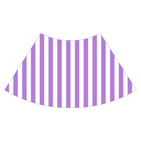 Vertical Stripes Skirt Front