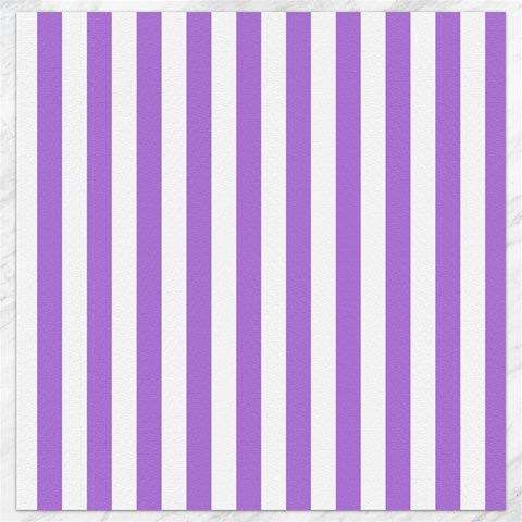 Vertical Stripes 11.4 x11.56  Canvas - 1
