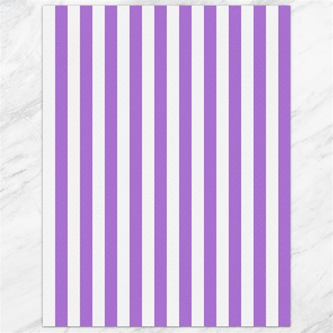 Vertical Stripes 11.86 x15.41  Canvas - 1