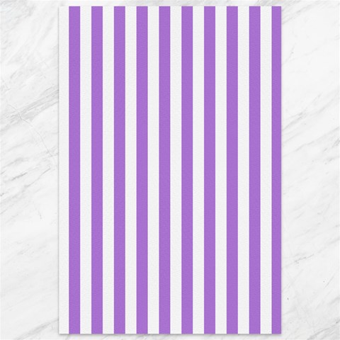 Vertical Stripes 11.88 x17.36  Canvas - 1