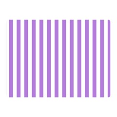 Vertical Stripes 35 x27  Blanket Back