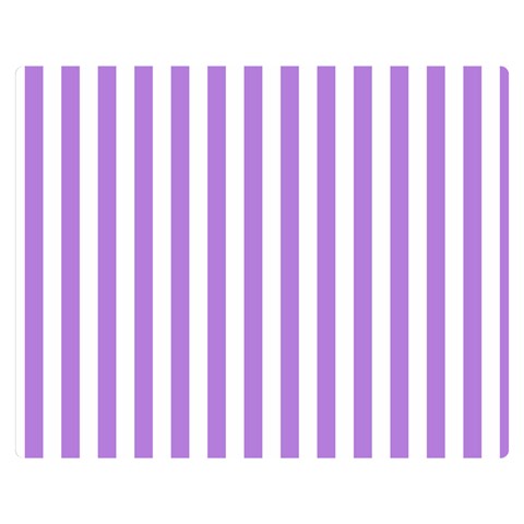Vertical Stripes 60 x50  Blanket Front