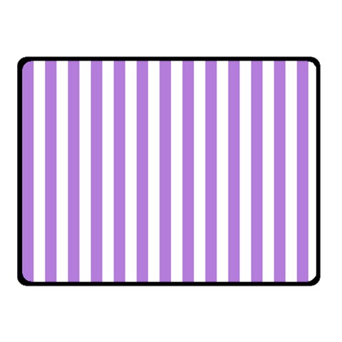 Vertical Stripes 50 x40  Blanket Front