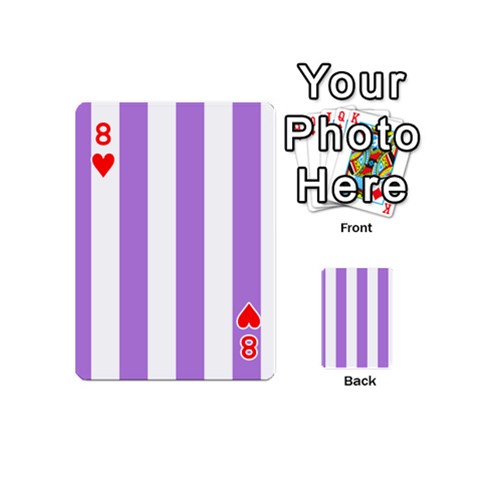Vertical Stripes Front - Heart8