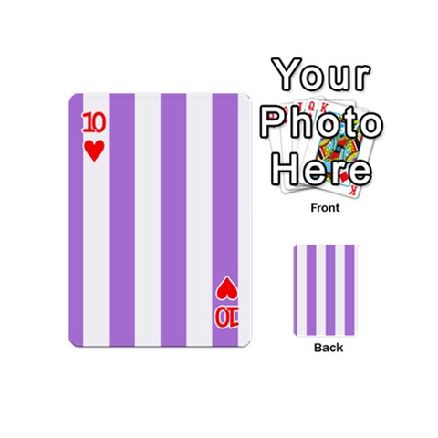 Vertical Stripes Front - Heart10