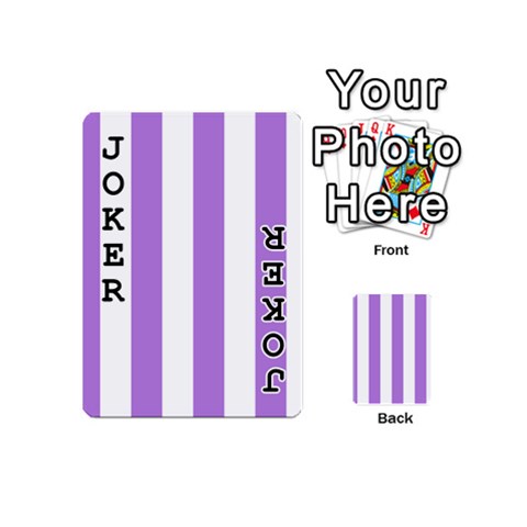 Vertical Stripes Front - Joker1