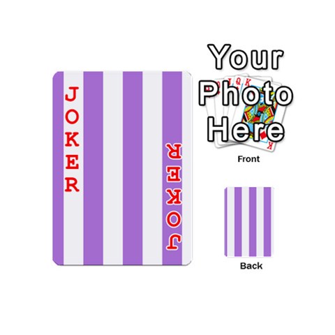 Vertical Stripes Front - Joker2