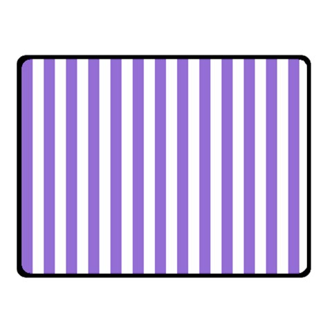 Vertical Stripes 50 x40  Blanket Front