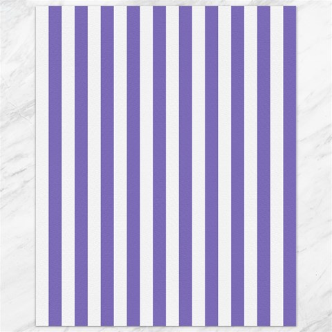 Vertical Stripes 10.95 x13.48  Canvas - 1