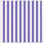 Vertical Stripes - White and Ube Violet Canvas 16  x 16 