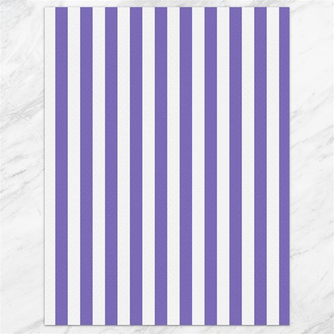 Vertical Stripes 17.8 x23.08  Canvas - 1