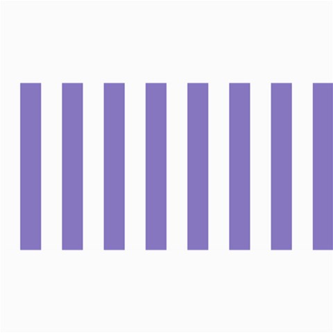 Vertical Stripes 8 x4  Photo Card - 1
