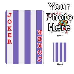 Vertical Stripes Front - Joker2