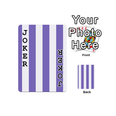Vertical Stripes Front - Joker1