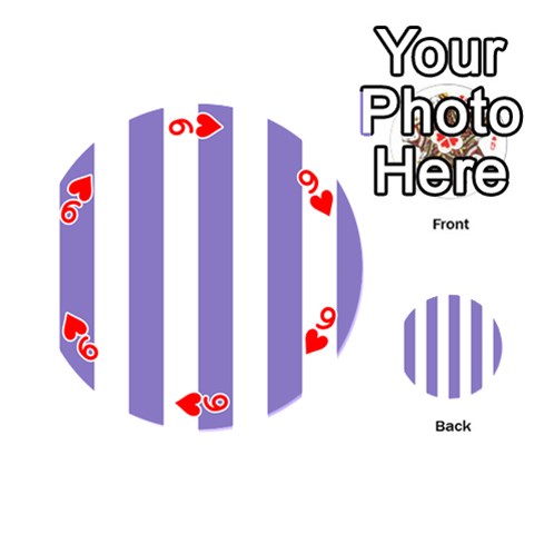 Vertical Stripes Front - Heart9