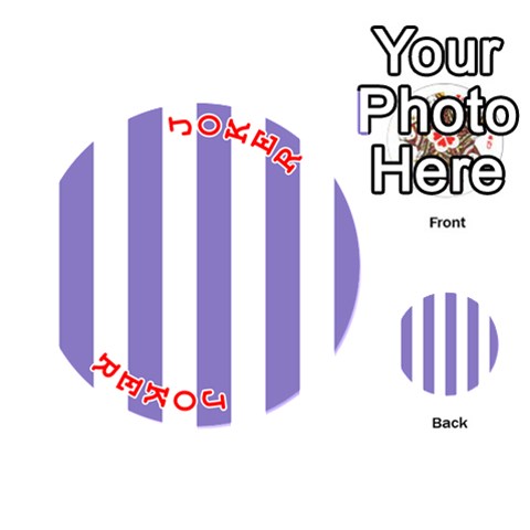 Vertical Stripes Front - Joker2