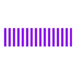 Vertical Stripes - White and Violet Satin Scarf (Oblong)