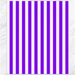 Vertical Stripes - White and Violet Canvas 20  x 24 