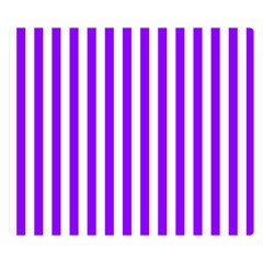 Vertical Stripes 50 x40  Blanket Front