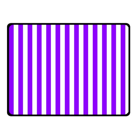 Vertical Stripes 50 x40  Blanket Front