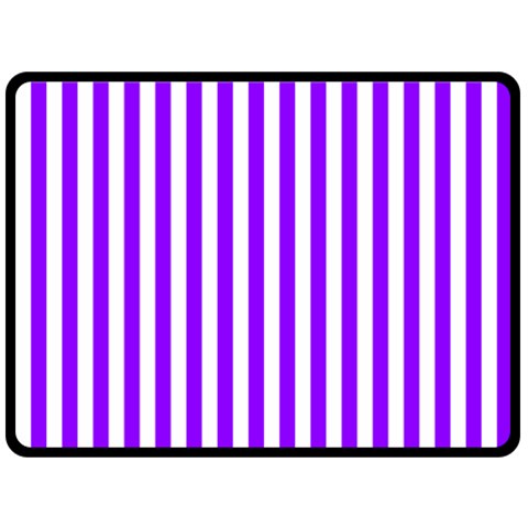 Vertical Stripes 80 x60  Blanket Back