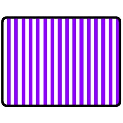 Vertical Stripes 80 x60  Blanket Back