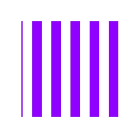 Vertical Stripes Back Cover