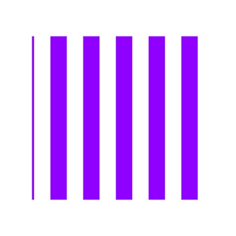 Vertical Stripes Back Inside