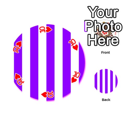 Vertical Stripes Front - Heart10