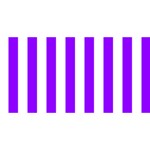 Vertical Stripes - White and Violet YOU ARE INVITED 3D Greeting Card (8x4)