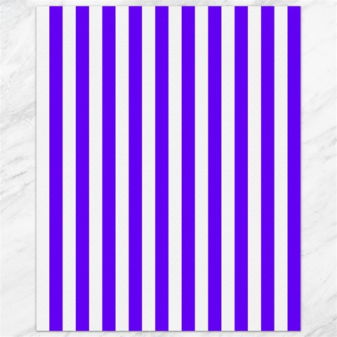 Vertical Stripes 10.95 x13.48  Canvas - 1