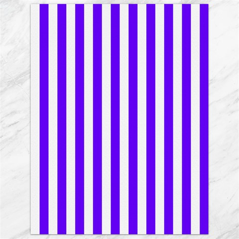 Vertical Stripes 11.86 x15.41  Canvas - 1