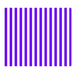 Vertical Stripes 50 x40  Blanket Back