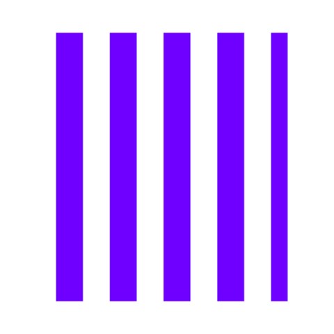 Vertical Stripes Front Cover