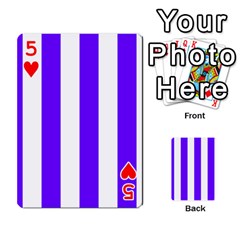 Vertical Stripes Front - Heart5