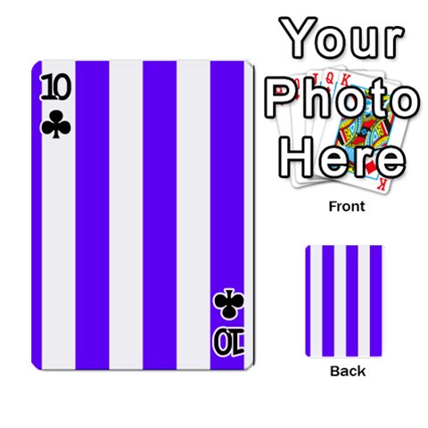Vertical Stripes Front - Club10