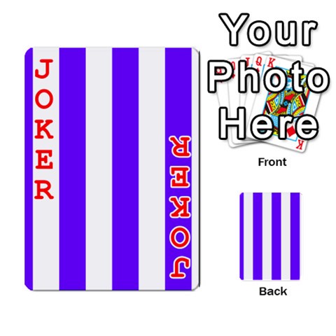 Vertical Stripes Front - Joker2
