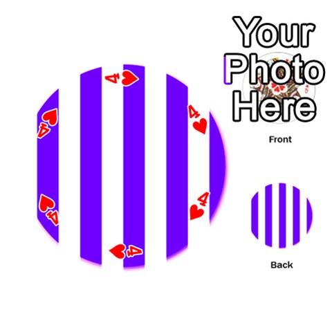Vertical Stripes Front - Heart4