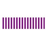 Vertical Stripes - White and Purple Violet Satin Scarf (Oblong)